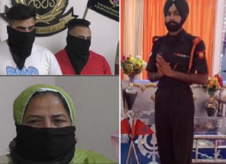 ਫੌਜੀ ਕਤਲ ਮਾਮਲਾ ਸੁਲਝਿਆ : ਮਾਂ ਵਲੋਂ ਭੜਕਾਉਣ ‘ਤੇ ਵਾਪਸ ਆ ਕੇ ਸਕੇ ਭਰਾਵਾਂ ਨੇ ਫੌਜੀ ਦੇ ਮਾਰੇ ਸਨ ਚਾਕੂ, ਮਾਂ ਪੁੱਤ ਸਣੇ ਦੋਵੇਂ ਭਰਾ ਕਾਬੂ