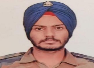 ਦੇਸ਼ ਦੀ ਰਾਖੀ ਕਰਦਾ ਪੰਜਾਬ ਦਾ 1 ਹੋਰ ਜਵਾਨ ਹੋਇਆ ਸ਼ਹੀਦ, 9 ਸਾਲ ਪਹਿਲਾਂ ਫੌਜ ’ਚ ਭਰਤੀ ਹੋਇਆ ਸੀ ਸ਼ਮਸ਼ੇਰ ਸਿੰਘ