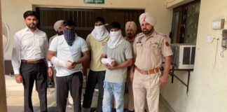 ਜੱਗੂ ਭਗਵਾਨਪੁਰੀਆ ਗੈਂਗ ਦਾ ਸ਼ਾਰਪ ਸ਼ੂਟਰ ਗੈਂਗਸਟਰ ਗੁਰਜੰਟ ਸਿੰਘ ਸਾਥੀਆਂ ਸਣੇ ਕਾਬੂ