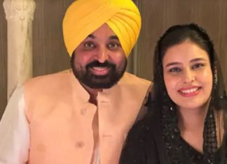 CM ਨੇ ਪਤਨੀ ਨੂੰ ਕਿਹਾ- ਹੈਪੀ ਬਰਥ-ਡੇ : ਭਗਵੰਤ ਮਾਨ ਨੇ ਲਿਖਿਆ-ਵਾਹਿਗੁਰੂ ਅੱਗੇ ਤੰਦਰੁਸਤੀ-ਖੁਸ਼ਹਾਲੀ ਦੀ ਅਰਦਾਸ ਕਰਦਾ ਹਾਂ