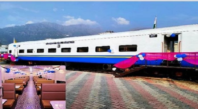 ਚੰਗੀ ਖਬਰ : ਮਾਤਾ ਵੈਸ਼ਣੋ ਦੇਵੀ ਜਾਣ ਵਾਲੇ ਸ਼ਰਧਾਲੂਆਂ ਲਈ ਜੰਮੂ-ਕਸ਼ਮੀਰ ਦੇ ਪਹਿਲੇ ਰੇਲ ਕੋਚ ਰੈਸਟੋਰੈਂਟ ਦੀ ਹੋਈ ਸ਼ੁਰੂਆਤ