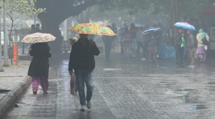 ਪੰਜਾਬ ਦੇ 11 ਜ਼ਿਲ੍ਹਿਆਂ ‘ਚ ਰੁਕ-ਰੁਕ ਕੇ ਹੋ ਰਹੀ ਬਾਰਿਸ਼ : ਯੈਲੋ ਅਲਰਟ ਜਾਰੀ; ਤਾਪਮਾਨ ਡਿਗੇਗਾ, 30-40 ਕਿਲੋਮੀਟਰ ਪ੍ਰਤੀ ਘੰਟਾ ਦੀ ਰਫਤਾਰ ਨਾਲ ਚੱਲਣਗੀਆਂ ਹਵਾਵਾਂ