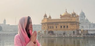 ਸੋਸ਼ਲ ਮੀਡੀਆ ਸਟਾਰ ਉਰਫੀ ਜਾਵੇਦ ਦਰਬਾਰ ਸਾਹਿਬ ਨਤਮਸਤਕ