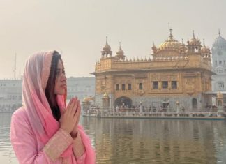 ਸੋਸ਼ਲ ਮੀਡੀਆ ਸਟਾਰ ਉਰਫੀ ਜਾਵੇਦ ਦਰਬਾਰ ਸਾਹਿਬ ਨਤਮਸਤਕ