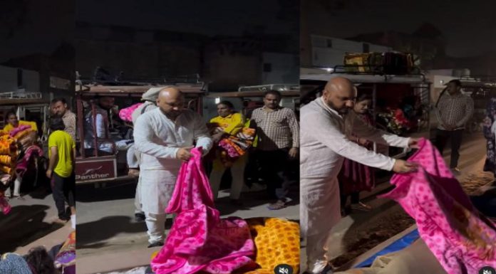 ਚੰਡੀਗੜ੍ਹ : ਗਰੀਬਾਂ ਦੀ ਸੇਵਾ ਕਰਕੇ ਪੰਜਾਬੀ ਗਾਇਕ ਬੀ ਪਰਾਕ ਨੇ ਮਨਾਈ ਦੀਵਾਲੀ