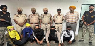 ਬਟਾਲਾ ਪੁਲਿਸ ਤੇ ਗੈਂਗਸਟਰਾਂ ਵਿਚਾਲੇ ਮੁਕਾਬਲੇ ਦੌਰਾਨ 6 ਬਦਮਾਸ਼ ਗ੍ਰਿਫਤਾਰ; ਹੈਰੀ ਚੱਠਾ ਗਿਰੋਹ ਦੇ ਹਨ ਮੈਂਬਰ