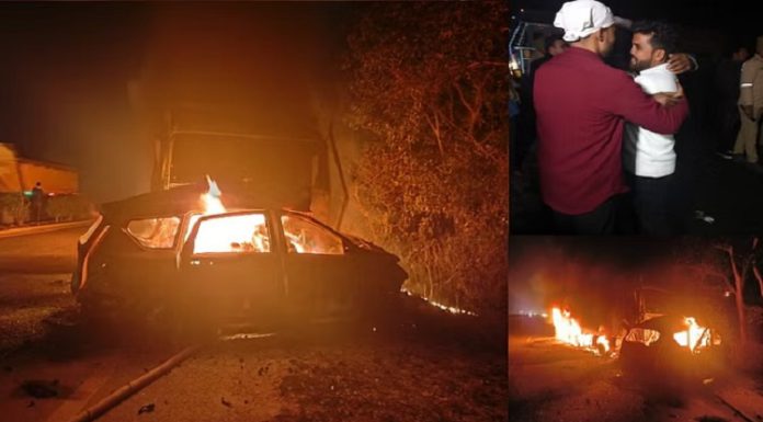 ਜ਼ਿੰਦਾ ਸੜੇ 8 ਬਰਾਤੀ : ਡੰਪਰ ਨਾਲ ਟਕਰਾਉਣ ਤੋਂ ਬਾਅਦ ਫਸਿਆ ਸੈਂਟਰਲ ਲਾਕ, ਅੱਗ ਬੁਝੀ ਤਾਂ ਰਾਖ ਹੋ ਗਏ ਸਨ ਸਰੀਰ, ਟੁੱਕੜਿਆਂ ‘ਚ ਕੱਢੀਆਂ ਲਾਸ਼ਾਂ