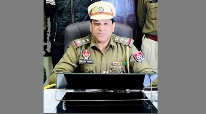 ਜਲੰਧਰ ਦੇ ਰਾਮਾਮੰਡੀ ਥਾਣੇ ਦਾ SHO ਰਾਜੇਸ਼ ਕੁਮਾਰ ਗ੍ਰਿਫਤਾਰ, ਸਪਾ ਸੈਂਟਰ ਦੇ ਮਾਲਕ ਤੋਂ ਲਈ ਸੀ 2.5 ਲੱਖ ਦੀ ਰਿਸ਼ਵਤ