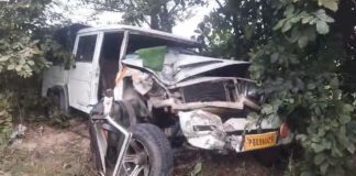 ਮੋਗਾ ‘ਚ ਧੁੰਦ ਕਾਰਨ 4 ਗੱਡੀਆਂ ਦੀ ਭਿਆਨਕ ਟੱਕਰ, 2 ਗੰਭੀਰ ਜ਼ਖਮੀ