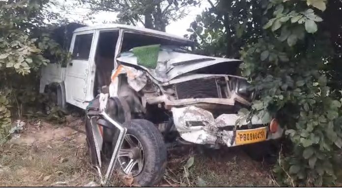 ਮੋਗਾ ‘ਚ ਧੁੰਦ ਕਾਰਨ 4 ਗੱਡੀਆਂ ਦੀ ਭਿਆਨਕ ਟੱਕਰ, 2 ਗੰਭੀਰ ਜ਼ਖਮੀ