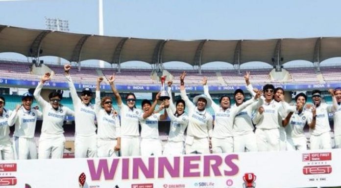 ਮਹਿਲਾ ਟੈਸਟ ਮੈਚ ‘ਚ ਭਾਰਤ ਦੀ ਵੱਡੀ ਜਿੱਤ, ਇੰਗਲੈਂਡ ਨੂੰ 347 ਦੌੜਾਂ ਨਾਲ ਹਰਾਇਆ, ਜਿੱਤੀ ਸੀਰੀਜ਼