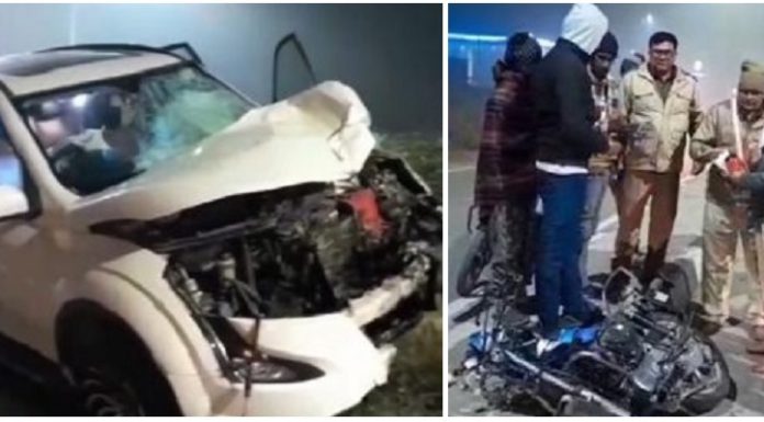 ਨਵਾਂਸ਼ਹਿਰ ‘ਚ ਕਾਰ ਨੇ ਮੋਟਰਸਾਈਕਲ ਸਵਾਰਾਂ ਨੂੰ ਮਾਰੀ ਟੱ.ਕਰ, 2 ਮਜ਼ਦੂਰਾਂ ਦੀ ਦ.ਰਦਨਾਕ ਮੌ.ਤ