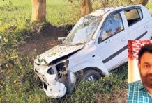 ਗੁਰਦਾਸਪੁਰ : ਡਿਊਟੀ ‘ਤੇ ਜਾਂਦੇ ASI ਦੀ ਕਾਰ ਬਾਈਕ ਸਵਾਰ ਨੂੰ ਬਚਾਉਂਦਿਆਂ ਦਰੱਖਤ ਨਾਲ ਟਕਰਾਈ, ਹਸਪਤਾਲ ਲਿਜਾਂਦਿਆਂ ਮੌਤ