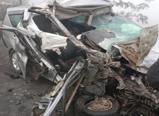 ਫਿਰੋਜ਼ਪੁਰ ‘ਚ ਧੁੰਦ ਕਾਰਨ ਵਾਪਰਿਆ ਭਿਆਨਕ ਹਾਦਸਾ : ਇਨੋਵਾ ਤੇ ਟਰਾਲੇ ਦੀ ਟੱਕਰ, 1 ਵਿਅਕਤੀ ਦੀ ਮੌਤ