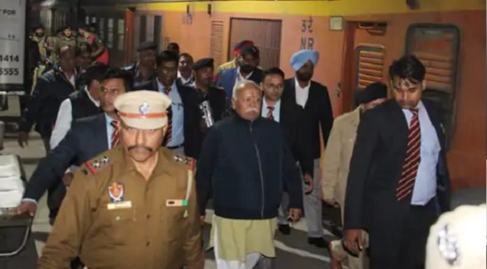 RSS ਮੁਖੀ ਮੋਹਨ ਭਾਗਵਤ ਪਹੁੰਚੇ ਜਲੰਧਰ, ਕਈ ਸੂਬਿਆਂ ਦੇ ਸਵੈਮਸੇਵਕਾਂ ਨਾਲ ਕਰਨਗੇ ਵਿਚਾਰਾਂ