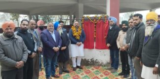 सांसद सुशील रिंकू ने ग्रामीण इलाकों में 80 लाख रुपए की लागत से विकास कार्यों की शुरुआत की