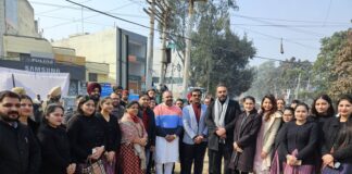 ‘ਆਪ’ ਸਾਂਸਦ ਸੁਸ਼ੀਲ ਰਿੰਕੂ ਨੇ ਮਾਡਲ ਟਾਊਨ ਦੇ ਮਸੰਦ ਚੌਕ ਦੇ ਸੁੰਦਰੀਕਰਨ ਮਗਰੋਂ ਕੀਤਾ ਉਦਘਾਟਨ