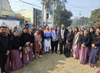 ‘ਆਪ’ ਸਾਂਸਦ ਸੁਸ਼ੀਲ ਰਿੰਕੂ ਨੇ ਮਾਡਲ ਟਾਊਨ ਦੇ ਮਸੰਦ ਚੌਕ ਦੇ ਸੁੰਦਰੀਕਰਨ ਮਗਰੋਂ ਕੀਤਾ ਉਦਘਾਟਨ