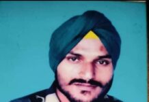 ਮੁੱਖ ਮੰਤਰੀ ਭਗਵੰਤ ਮਾਨ ਵੱਲੋਂ ਫੌਜੀ ਜਵਾਨ ਤਰਲੋਚਨ ਸਿੰਘ ਦੀ ਸ਼ਹਾਦਤ ‘ਤੇ ਅਫਸੋਸ ਦਾ ਪ੍ਰਗਟਾਵਾ