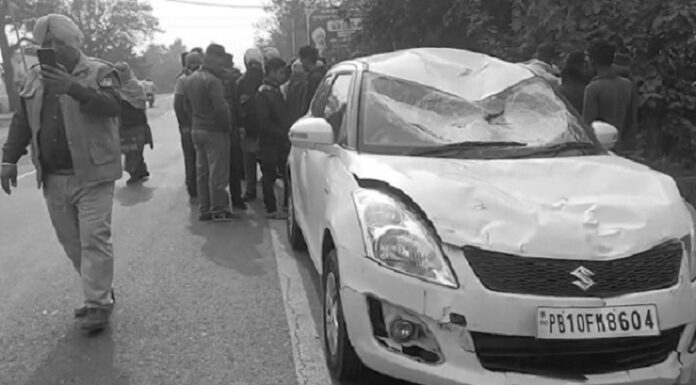 ਲੁਧਿਆਣਾ : ਸਾਈਕਲ ਸਵਾਰ ਲਈ ਕਾਲ ਬਣ ਕੇ ਆਈ ਕਾਰ, ਭਿਆ.ਨਕ ਟੱਕਰ ‘ਚ ਮੌਕੇ ‘ਤੇ ਮੌ.ਤ