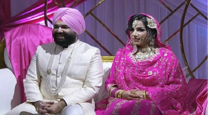 ‘ਆਪ’ ਆਗੂ ਹਿੰਮਤ ਸਿੰਘ ਵਿਆਹ ਦੇ ਬੰਧਨ ‘ਚ ਬੱਝੇ, ਬਰੰਪਟਨ ‘ਚ ਸੁਖਮਨ ਕੌਰ ਨਾਲ ਲਈਆਂ ਲਾਵਾਂ