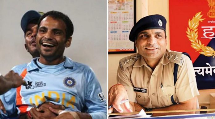 ਕ੍ਰਿਕਟਰ ਤੋਂ DSP ਬਣੇ ਜੋਗਿੰਦਰ ਸ਼ਰਮਾ ਵਿਰੁੱਧ FIR; ਨੌਜਵਾਨ ਨੂੰ ਮ.ਰਨ ਲਈ ਮਜਬੂਰ ਕਰਨ ਦੇ ਲੱਗੇ ਇਲਜ਼ਾਮ