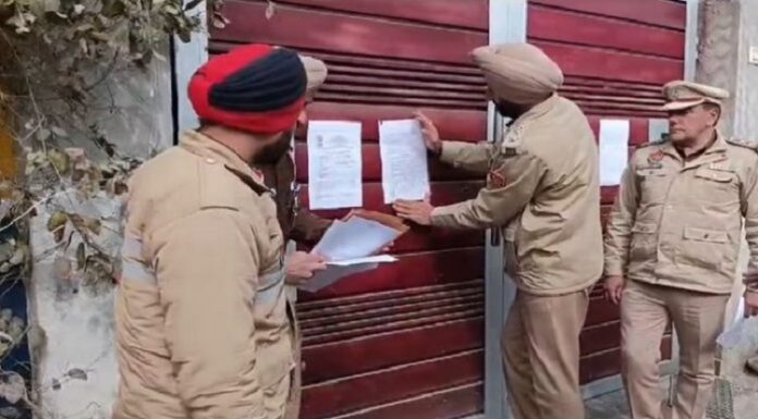 ਬਠਿੰਡਾ ਪੁਲਿਸ ਦਾ ਵੱਡਾ ਐਕਸ਼ਨ : ਨਸ਼ਾ ਤਸਕਰਾਂ ਦੀ 50 ਲੱਖ ਦੀ ਪ੍ਰਾਪਰਟੀ ਕੀਤੀ ਫਰੀਜ਼