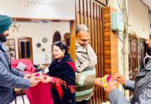 ਰਾਜਾ ਵੜਿੰਗ ਨੇ ਘਰ-ਘਰ ਵੰਡੇ ਦੀਵੇ ਤੇ ਮਠਿਆਈਆਂ : ਕਿਹਾ – ਸਭ ਦੇ ਹਨ ਭਗਵਾਨ ਸ਼੍ਰੀ ਰਾਮ