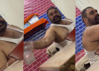 ਅੰਮ੍ਰਿਤਸਰ ਥਾਣੇ ‘ਚ ਪੁਲਿਸ ਵਾਲਾ ਲਗਾ ਰਿਹਾ ਸੀ ਪੈੱਗ, ਸ਼ਿਕਾਇਤ ਦਰਜ ਕਰਵਾਉਣ ਆਏ ਲੋਕਾਂ ਨੇ ਬਣਾ ਲਈ ਵੀਡੀਓ