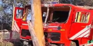 ਫਿਰੋਜ਼ਪੁਰ : ਅੱਗ ਬੁਝਾਉਣ ਜਾ ਰਹੀ ਫਾ.ਇਰ ਬ੍ਰਿਗੇਡ ਦੀ ਗੱ.ਡੀ ਹਾਦਸੇ ਦਾ ਸ਼ਿ.ਕਾਰ, 3 ਮੁਲਾਜ਼ਮ ਜ਼ਖ਼ਮੀ