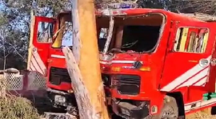 ਫਿਰੋਜ਼ਪੁਰ : ਅੱਗ ਬੁਝਾਉਣ ਜਾ ਰਹੀ ਫਾ.ਇਰ ਬ੍ਰਿਗੇਡ ਦੀ ਗੱ.ਡੀ ਹਾਦਸੇ ਦਾ ਸ਼ਿ.ਕਾਰ, 3 ਮੁਲਾਜ਼ਮ ਜ਼ਖ਼ਮੀ