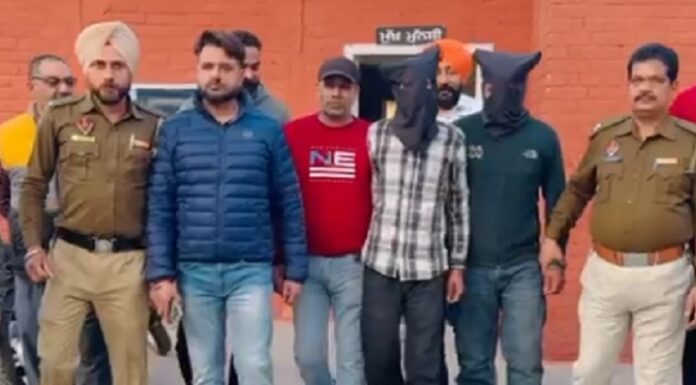 ਜਲੰਧਰ ਪੁਲਿਸ ਵੱਲੋਂ ਗੈਂਗਸਟਰ ਲਖਬੀਰ ਲੰਡਾ ਗੈਂਗ ਦੇ 3 ਮੈਂਬਰ ਹਥਿਆਰਾਂ ਸਣੇ ਗ੍ਰਿਫਤਾਰ, ਅੰਤਰਰਾਜੀ ਸਨ ਹਥਿਆਰ ਤਸਕਰ