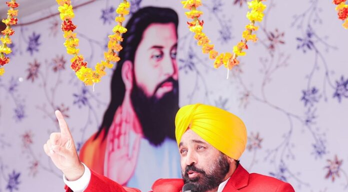 CM ਮਾਨ ਵੱਲੋਂ ਸ੍ਰੀ ਗੁਰੂ ਰਵਿਦਾਸ ਜੀ ਦਾ 650ਵਾਂ ਪ੍ਰਕਾਸ਼ ਪੁਰਬ ਵਿਆਪਕ ਪੱਧਰ ’ਤੇ ਮਨਾਉਣ ਦਾ ਐਲਾਨ