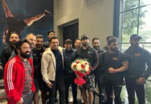 ਪਾਲੀਵੁਡ ਸਟਾਰ ਬੀਨੂੰ ਢਿੱਲੋਂ ਨੇ ਰਿਗਾਰ ਬਾਕਸ ਜਿਮ ‘ਚ ਕੀਤਾ ਵਰਕਆਊਟ, ਕਿਹਾ – ਤੰਦਰੁਸਤੀ ਨੂੰ ਜੀਵਨ ਦਾ ਅਨਿੱਖੜਵਾਂ ਅੰਗ ਬਣਾਓ