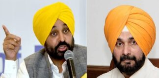 CM ਮਾਨ ਦਾ ਨਵਜੋਤ ਸਿੱਧੂ ‘ਤੇ ਤਿੱਖਾ ਤੰਜ, ਕਿਹਾ – ਇਸ ਦੀ ਹਾਲਤ ਵਿਆਹਾਂ ‘ਚ ਦਿੱਤੇ ਸੂਟਾਂ ਵਾਂਗ ਹੋਈ ਪਈ