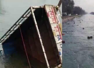 ਪਟਿਆਲਾ ‘ਚ ਵੱਡਾ ਹਾਦਸਾ : ਭਾਖੜਾ ਨਹਿਰ ‘ਚ ਡਿੱਗੀ ਗੈਸ ਸਿਲੰਡਰਾਂ ਨਾਲ ਭਰੀ ਗੱਡੀ, ਡਰਾਈਵਰ ਰੁੜ੍ਹਿਆ