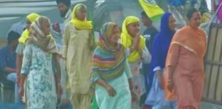 ਕਿਸਾਨ ਅੰਦੋਲਨ 2.0 : ਪੰਜਾਬ ਦੇ ਸ਼ੰਭੂ ਬਾਰਡਰ ‘ਤੇ ਤਣਾਅ ਵਿਚਾਲੇ ਮਹਿਲਾ ਕਿਸਾਨਾਂ ਨੇ ਸੰਭਾਲਿਆ ਮੋਰਚਾ