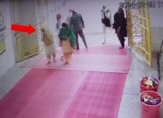 ਸੁਲਤਾਨਪੁਰ ਲੋਧੀ : ਗੁਰਦੁਆਰਾ ਸਾਹਿਬ ਮੱਥਾ ਟੇਕਣ ਗਈ ਬਜ਼ੁਰਗ ਮਹਿਲਾ ਦੀ ਮੌ.ਤ, ਪਿਆ ਦਿਲ ਦਾ ਦੌਰਾ, ਵੇਖੋ CCTV