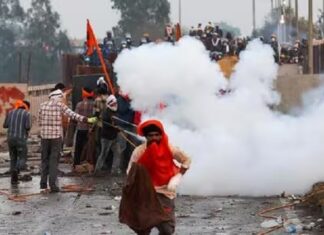 ਵੱਡੀ ਖਬਰ : ਪੰਜਾਬ ਦੇ ਕਿਸਾਨ ਤੋਂ ਬਾਅਦ ਸ਼ੰਭੂ ਬਾਰਡਰ ‘ਤੇ ਹਰਿਆਣਾ ਦੇ ਪੁਲਿਸ ਮੁਲਾਜ਼ਮ ਦੀ ਮੌ.ਤ, ਅੱਥਰੂ ਗੈ.ਸ ਚੜ੍ਹੀ