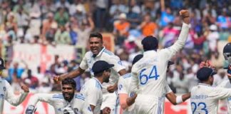 ਭਾਰਤ ਨੇ ਜਿੱਤਿਆ ਦੂਜਾ ਟੈਸਟ ਮੈਚ, ਇੰਗਲੈਂਡ ਨੂੰ 106 ਦੌੜਾਂ ਨਾਲ ਹਰਾਇਆ, ਸੀਰੀਜ਼ 1-1 ਨਾਲ ਕੀਤੀ ਬਰਾਬਰ