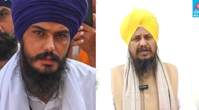 ਅੰਮ੍ਰਿਤਪਾਲ ਸਿੰਘ ਨੂੰ ਬਿਨਾਂ ਸ਼ਰਤ ਰਿਹਾਅ ਕਰੇ ਸਰਕਾਰ – ਗਿਆਨੀ ਹਰਪ੍ਰੀਤ ਸਿੰਘ