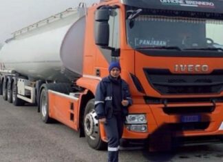 ਇਟਲੀ ‘ਚ ਤੇਲ ਟੈਂਕਰ ਦੀ ਪਹਿਲੀ ਡਰਾਈਵਰ ਕੁੜੀ ਬਣੀ ਪੰਜਾਬਣ, ਪ੍ਰਵਾਸੀ ਔਰਤਾਂ ਲਈ ਬਣੀ ਮਿਸਾਲ