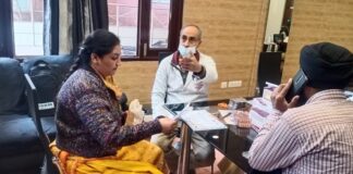 ਮੋਹਾਲੀ ‘ਚ ਪੇਂਡੂ ਵਿਕਾਸ ਤੇ ਪੰਚਾਇਤ ਵਿਭਾਗ ਵਿਖੇ ਲੱਗਾ ਮੁਫਤ ਹੈਲਥ ਚੈੱਕਅਪ ਕੈਂਪ