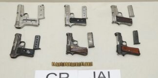 ਬ੍ਰੇਕਿੰਗ : ਪ੍ਰੇਮਾ ਲਾਹੌਰੀਆ ਤੇ ਵਿੱਕੀ ਗੌਂਡਰ ਗੈਂਗ ਦੇ 4 ਗੈਂਗਸਟਰ ਕਰਾਸ ਫਾਇਰਿੰਗ ਦੌਰਾਨ ਗ੍ਰਿਫਤਾਰ