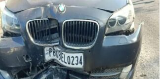 ਜਲੰਧਰ : ਤੇਜ਼ ਰਫਤਾਰ BMW ਕਾਰ ਦੀ ਟੱਕਰ ਨਾਲ ਪੈਦਲ ਜਾ ਰਹੇ ਵਿਅਕਤੀ ਦੀ ਮੌਤ