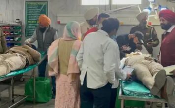 ਗੁਰਦਾਸਪੁਰ : ਕੇਂਦਰੀ ਜੇਲ ‘ਚ ਆਪਸ ‘ਚ ਲੜੇ ਕੈਦੀ, ਬਚਾਅ ‘ਚ 3 ਪੁਲਿਸ ਮੁਲਾਜ਼ਮ ਵੀ ਕੀਤੇ ਜ਼ਖਮੀ