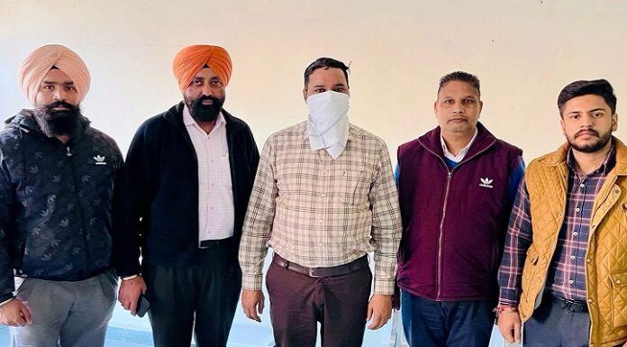 6 ਲੱਖ ਰੁਪਏ ਦੀ ਰਿਸ਼ਵਤ ਲੈਣ ਵਾਲਾ ਏ.ਐਸ.ਆਈ. ਵਿਜੀਲੈਂਸ ਬਿਊਰੋ ਵੱਲੋਂ ਗ੍ਰਿਫਤਾਰ