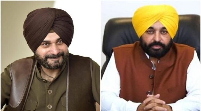 ਨਵਜੋਤ ਸਿੱਧੂ ਦਾ ਵਿਵਾਦਿਤ ਬਿਆਨ : CM ਮਾਨ ਨੇ ਕਾਂਗਰਸ ਪਾਰਟੀ ਜੁਆਇੰਨ ਕਰਨ ਲਈ ਕੀਤਾ ਸੀ ਸੰਪਰਕ