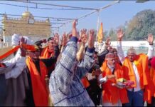 ਹਿੰਦੂ ਤੀਰਥ ਯਾਤਰੀਆਂ ਦਾ ਜਥਾ ਪਾਕਿਸਤਾਨ ਵਿਖੇ ਕਟਾਸ ਰਾਜ ਦੀ ਯਾਤਰਾ ਲਈ ਹੋਇਆ ਰਵਾਨਾ