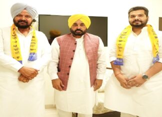 ਮਾਝੇ ‘ਚ ਮਜ਼ਬੂਤ ਹੋਈ AAP : ਭੁਪਿੰਦਰ ਸਿੰਘ ਸੰਧੂ ਤੇ NSUI ਪੰਜਾਬ ਦੇ ਸਾਬਕਾ ਮੀਤ ਪ੍ਰਧਾਨ ਕੰਵਰ ਸੰਧੂ ਆਪ ‘ਚ ਹੋਏ ਸ਼ਾਮਲ